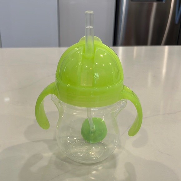 Munchkin 7oz Click Lock Weighted Flexi Straw Cup - Green - Picture 1 of 7